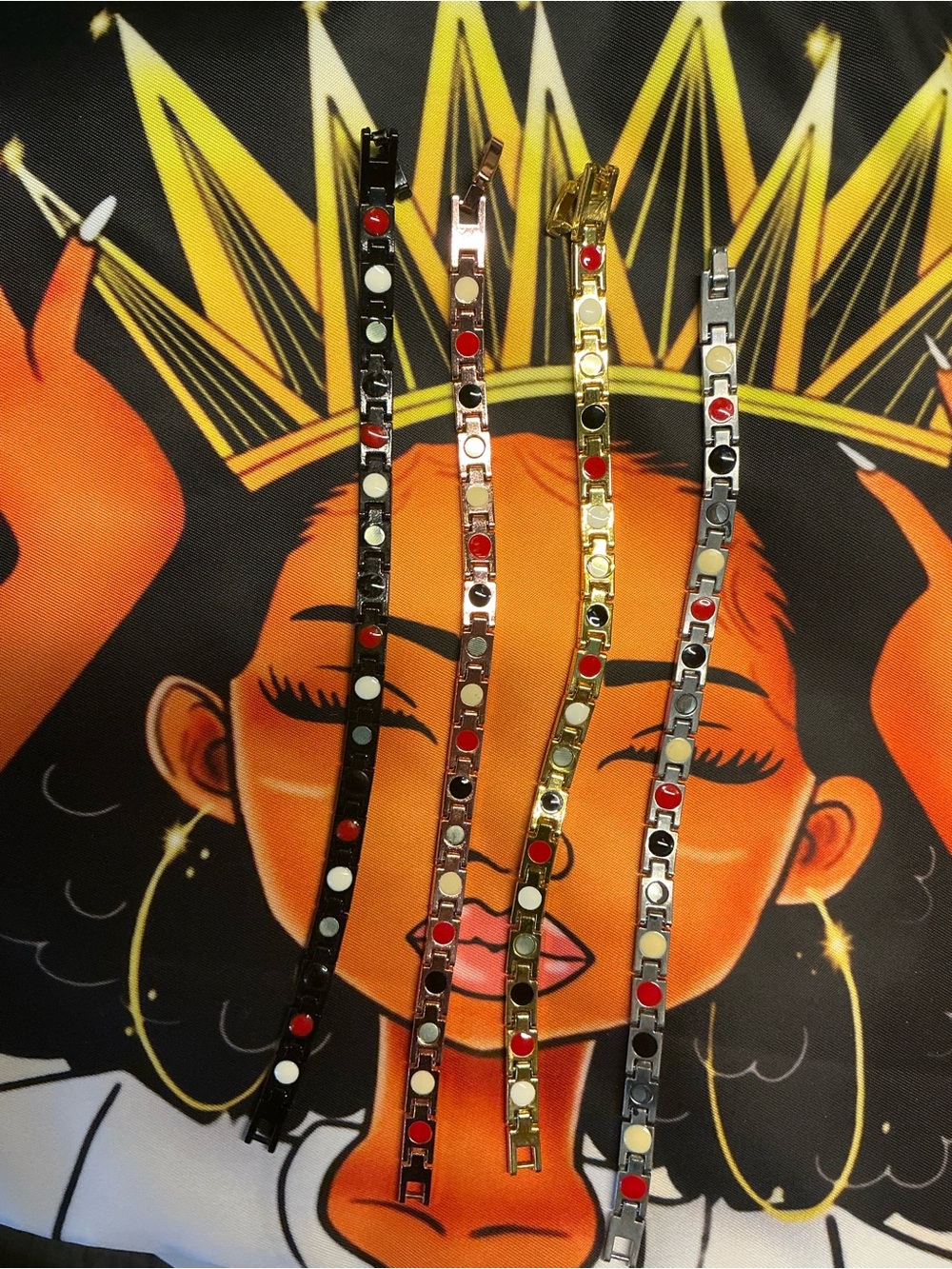Magnetic Therapy Bracelets 4 set